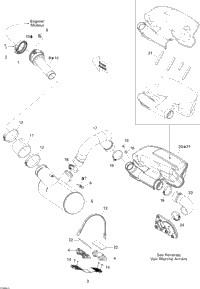 2009 Sea-Doo RXT iS 255 Exhaust System | Fox Powersports Sea