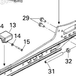 2009 Ski-Doo MX Z X 600RS Rear Suspension | Xtreme Powersports