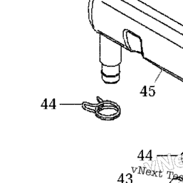 2002 Ski-Doo MX Z 500/600/700/800 Cylinder, Exhaust Manifold, Reed