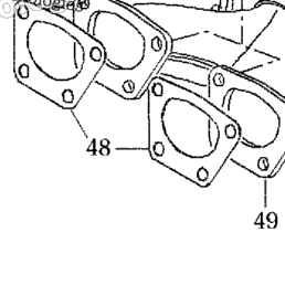 2002 Ski-Doo MX Z 500/600/700/800 Cylinder, Exhaust Manifold, Reed