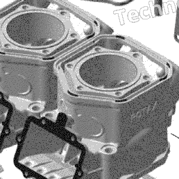 2011 Ski-Doo Skandic WT 600HO ETEC Cylinder And Injection System