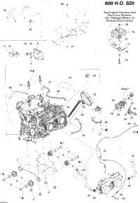 2007 Ski-Doo MX Z Blizzard 600 HO SDI Engine X, Blizzard | Xtreme