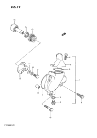 Water Pump Seal Mechanical For Suzuki Quadracer 250 LT250R 1985-1992 – Celox