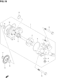 2005 Suzuki LT-A700X Water Pump | Babbitts Suzuki Parts House
