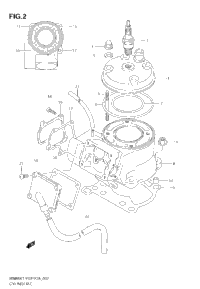 2007 Suzuki RM85 Cylinder | Babbitts Suzuki Parts House
