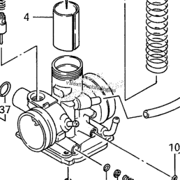 1994 Suzuki LT-4WD Carburetor (Model H/J/K) | Babbitts Suzuki