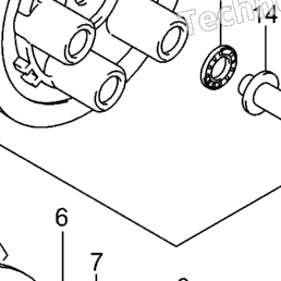 2003 Suzuki RM125 Clutch (Model K1) | Babbitts Suzuki Parts House