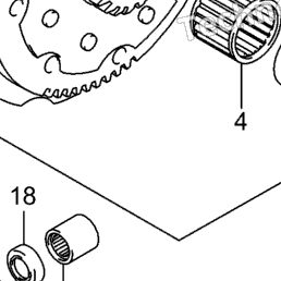 2003 Suzuki RM125 Clutch (Model K1) | Babbitts Suzuki Parts House