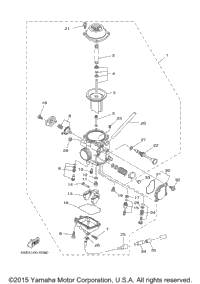Aa Carburador Para Yamaha Bear Tracker 250 Yfm250x 1999-2004 | Meses Sin Interés - Foto 10