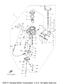 CARBURETOR FOR YAMAHA BRUIN 250 YFM 250 YFM250B CARBURETOR CARB