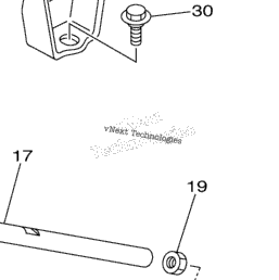 2008 Yamaha GRIZZLY 700 (YFM7FGXR) Shift Shaft | Babbitts Yamaha