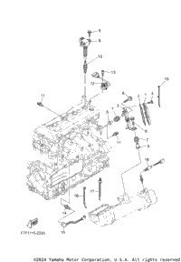 2025 Yamaha 252SD (BXT1900BB) Electrical 2 | Babbitts Arctic