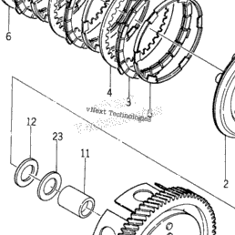 1964 Yamaha YG1 Clutch | Babbitts Yamaha Parts House