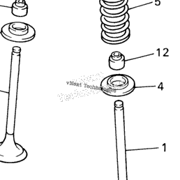 2001 Yamaha YZ426 (YZ426FN) Valve | Babbitts Yamaha Parts House