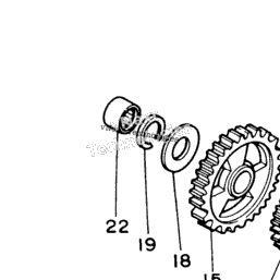 YZ80(4LBE,2000年モデル）ミッションパーツ（多分） Yamaha YZ80 Complete Transmission Kit: Gear Upgrade
