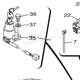 2002 Yamaha TW200 (TW200P) Electrical 1 | Babbitts Yamaha Parts House