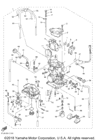 2004 Yamaha WR250F (WR250FS) Carburetor | Babbitts Yamaha Parts House