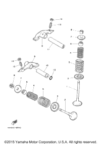 2006 Yamaha TT-R230 (TTR230V) Valve | Babbitts Yamaha Parts House
