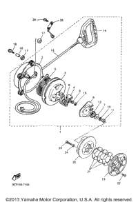 1997 Yamaha VMAX 600 XTC (ELEC START) (VX600XTCEA) Starter