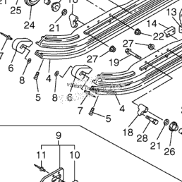 2003 Yamaha SX Viper (SXV70H) Track Suspension 1 | Babbitts Yamaha