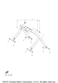バス・ドスト 2013 Yamaha FX NYTRO MTX 162 (FX10M62SDL) Steering Gate | Xtreme