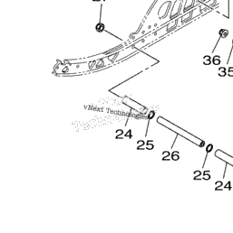 2018 Yamaha SIDEWINDER L TX DX (SW1NLDJL) Track Suspension 1