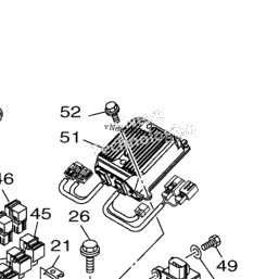 AHL- Motocicletta Relè solenoide avviamento Per YAMAHA VIKING 700/700