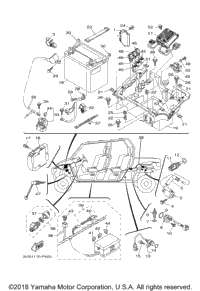 SOLÉNOÏDE RELAIS DE démarrage pour Yamaha Viking 700 VI YXM700 YXM700P