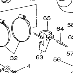 2000 Yamaha XL700 (XL700Y) Exhaust 1 | Babbitts Yamaha Parts House