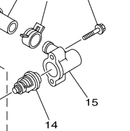 2015 Yamaha WAVERUNNER FZS (GX1800AP) Cylinder 2 | Babbitts Yamaha