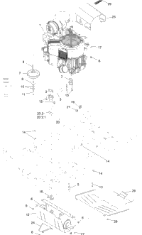 Z-Spray ZSX5260, 2023 (SN 413950474~) Engine Assembly | Z-Spray