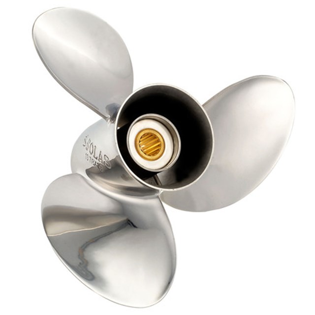 SOLAS 2513-148-15 Propeller - 3-Blade Stainless Steel Outboard Prop For Various Boat Motors, Reliable Performance & Durability - View #8