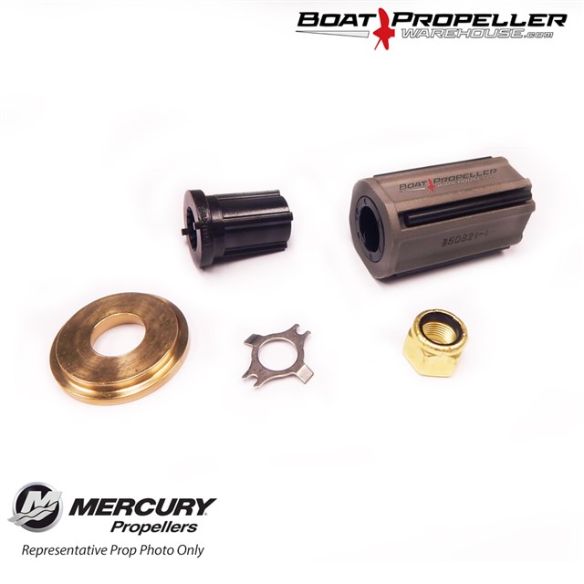 Flo-Torq II Solid Hub Kit, MERCURY, 835258K2 : Boat Propeller