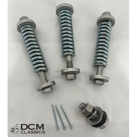 Spring Ss Mounting B-504SS-Kit Cab Mounting Bolts and Springs 39-47 (Stainless) : DCM Classics