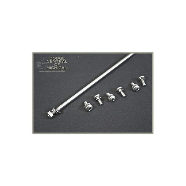 BP-534R - Front Box Panel Rod and bolts Low side Kit : DCM Classics