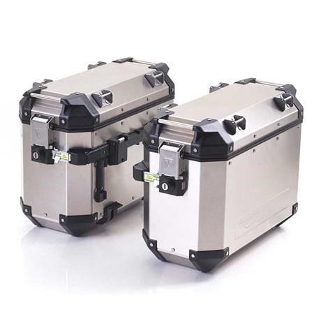 PANNIER, ALUMINIUM KIT, SILVER : Fox Powersports Parts