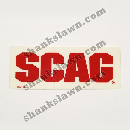 Scag 482166 : Shank's Lawn Scag
